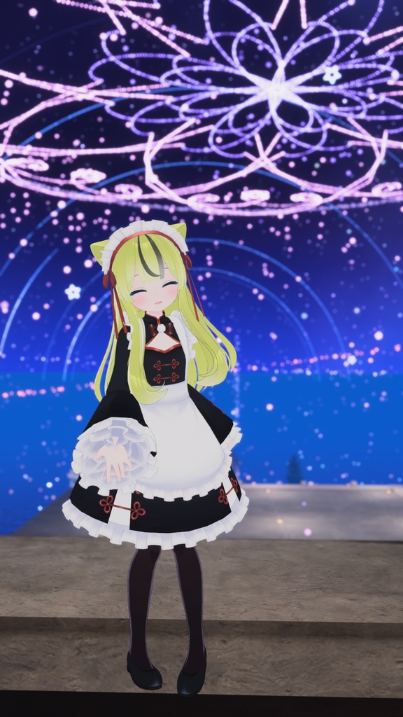 【34アバター対応】チャイナメイド【PB対応】