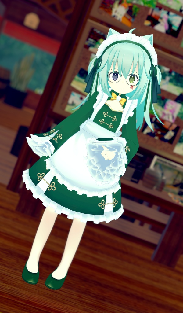 【34アバター対応】チャイナメイド【PB対応】