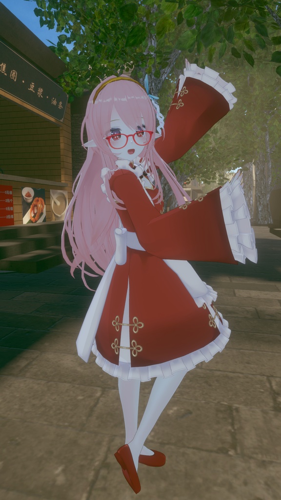 【34アバター対応】チャイナメイド【PB対応】