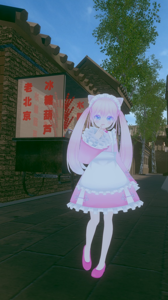 【34アバター対応】チャイナメイド【PB対応】