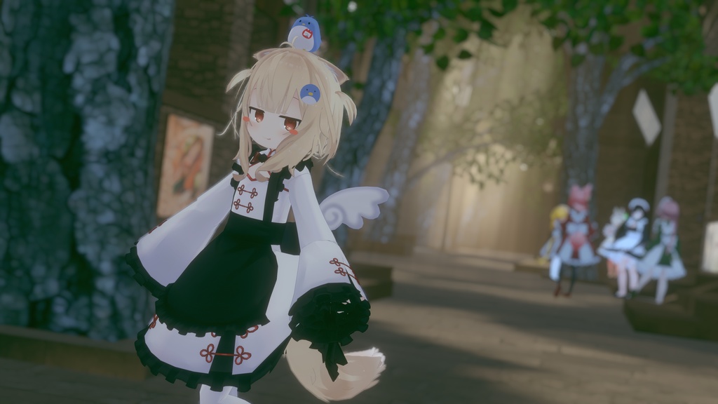 【34アバター対応】チャイナメイド【PB対応】