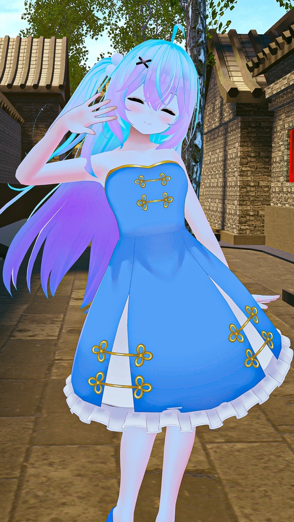 【34アバター対応】チャイナメイド【PB対応】