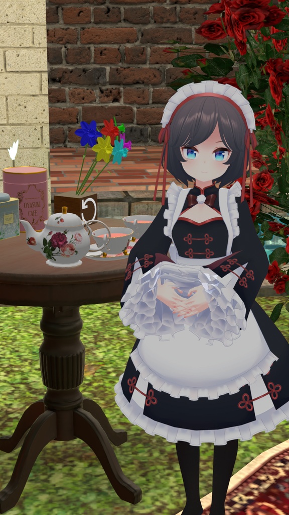 【34アバター対応】チャイナメイド【PB対応】