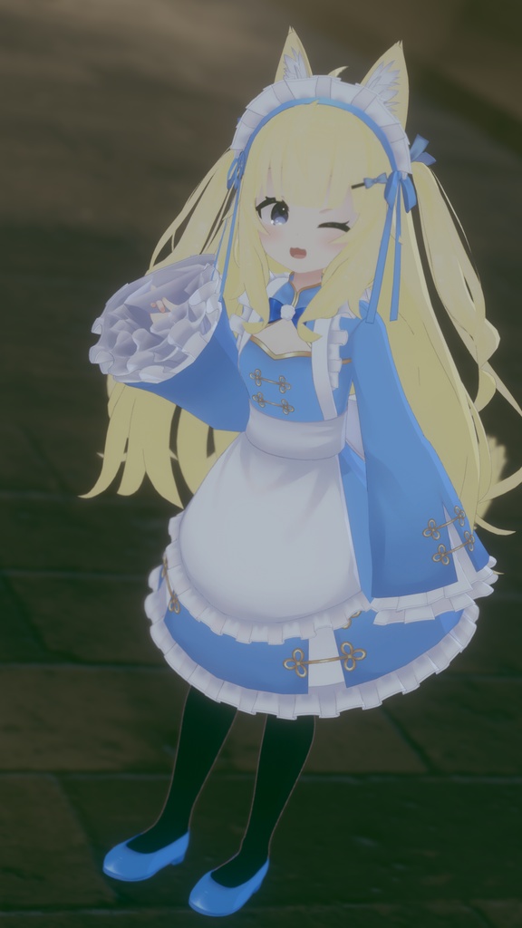 【34アバター対応】チャイナメイド【PB対応】