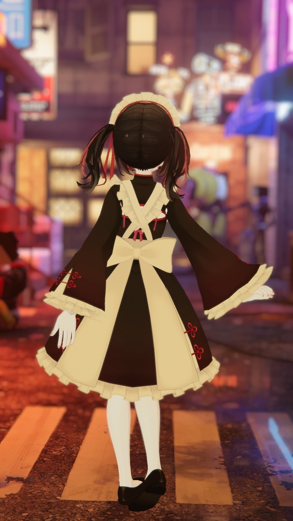 【34アバター対応】チャイナメイド【PB対応】