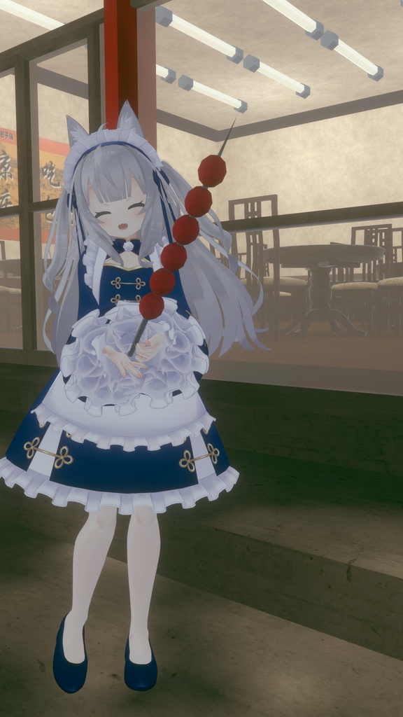 【34アバター対応】チャイナメイド【PB対応】