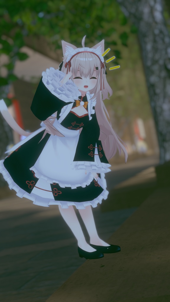 【34アバター対応】チャイナメイド【PB対応】