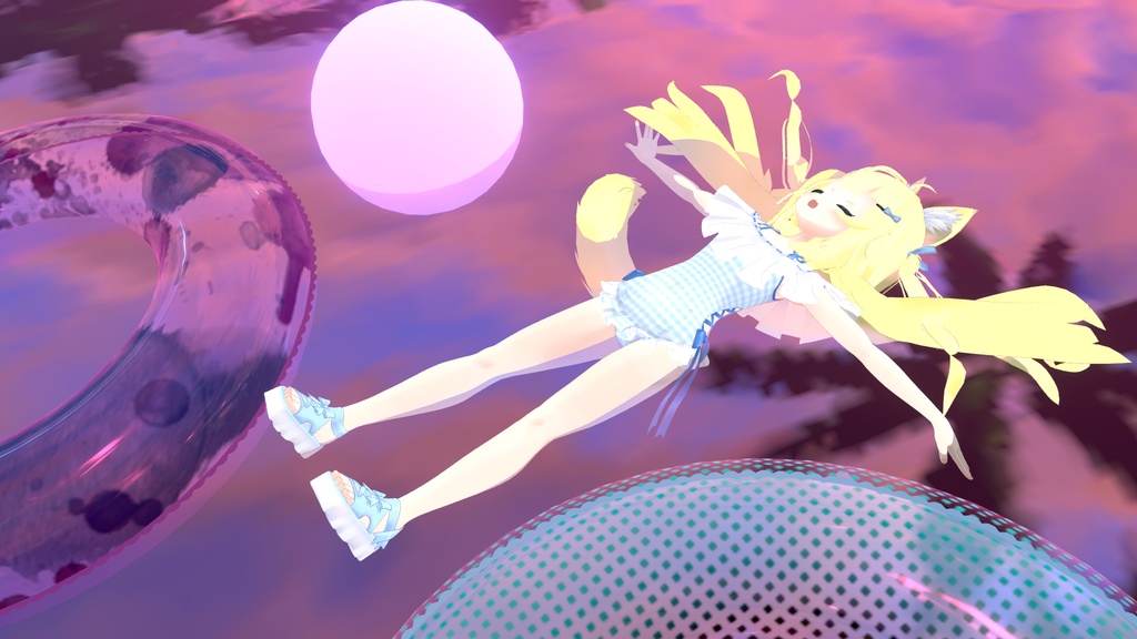 【47アバター対応】フリルワンピース水着