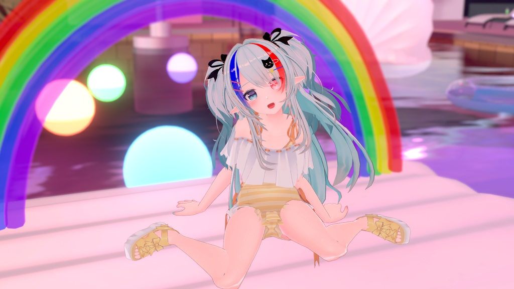 【47アバター対応】フリルワンピース水着