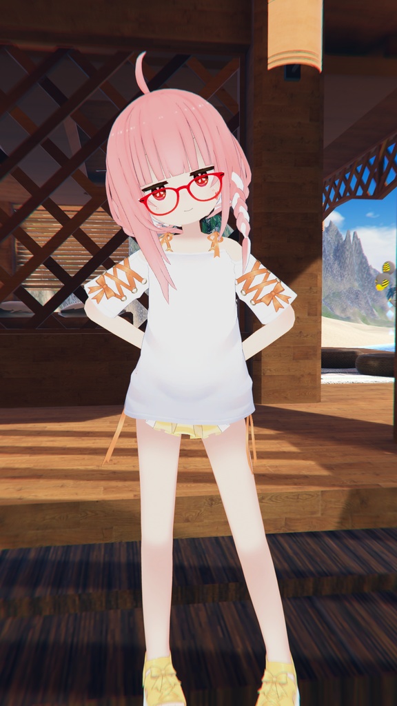 【47アバター対応】フリルワンピース水着