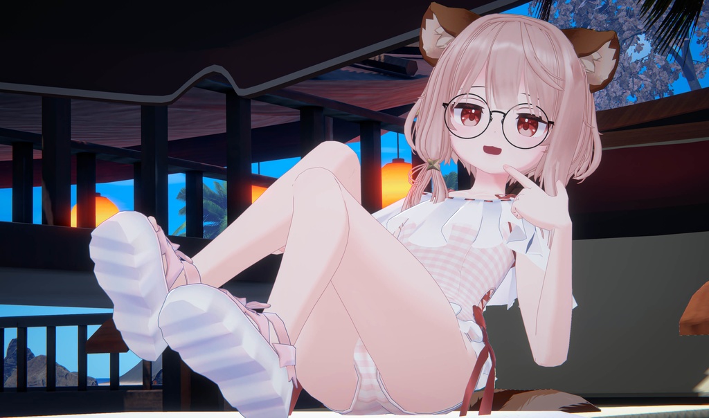 【47アバター対応】フリルワンピース水着