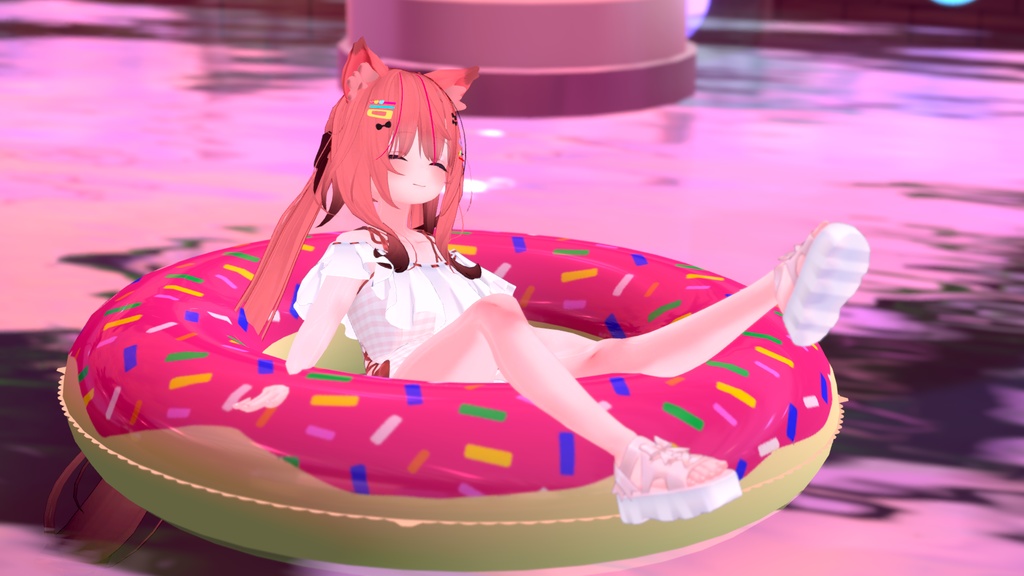 【47アバター対応】フリルワンピース水着