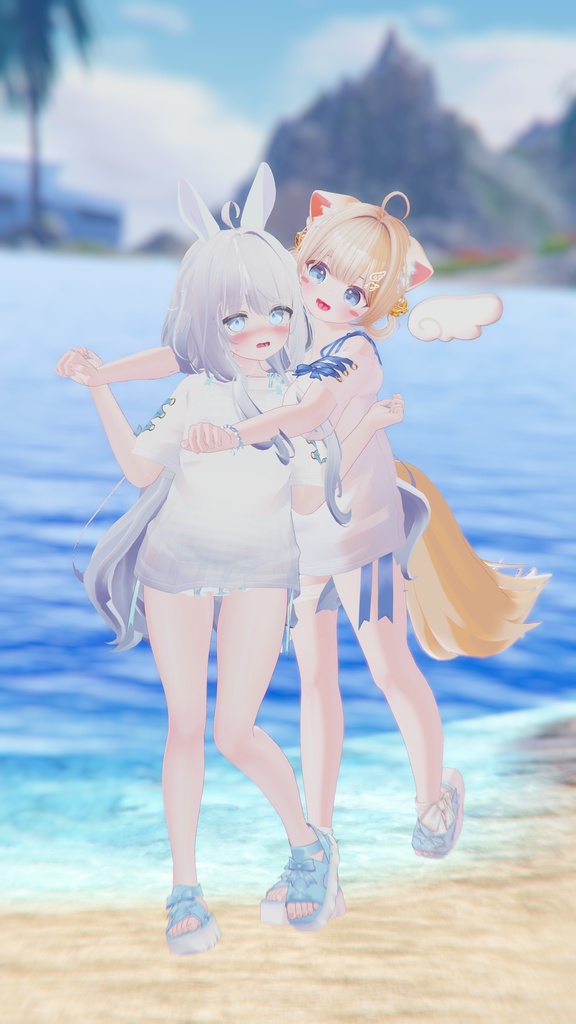 【47アバター対応】フリルワンピース水着