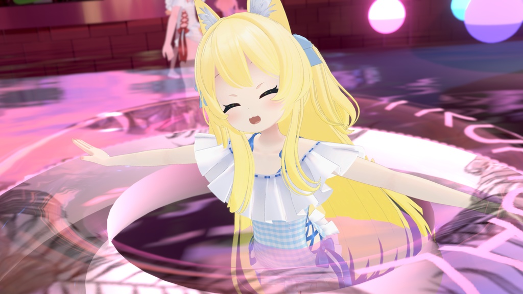 【47アバター対応】フリルワンピース水着