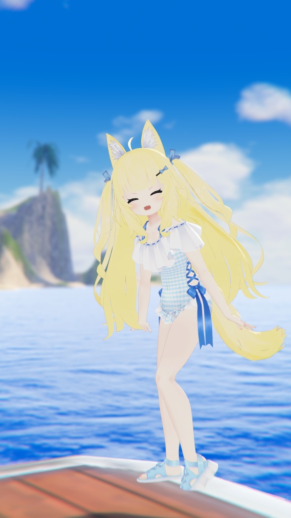 【47アバター対応】フリルワンピース水着