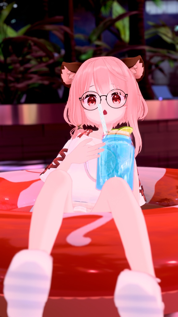 【47アバター対応】フリルワンピース水着