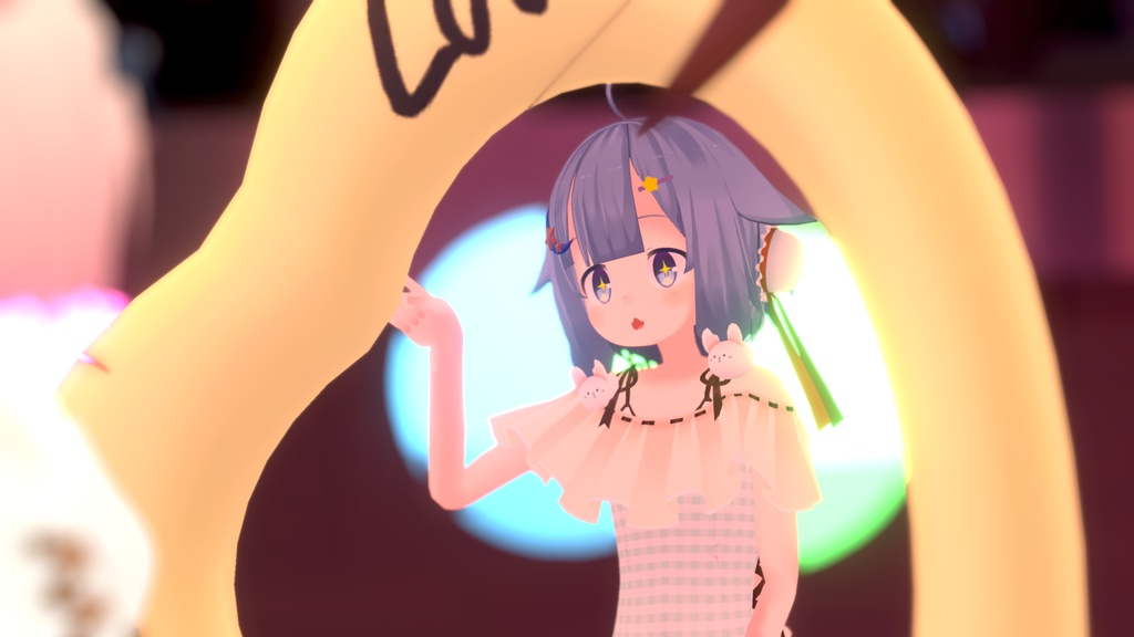 【47アバター対応】フリルワンピース水着