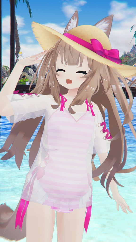 【47アバター対応】フリルワンピース水着