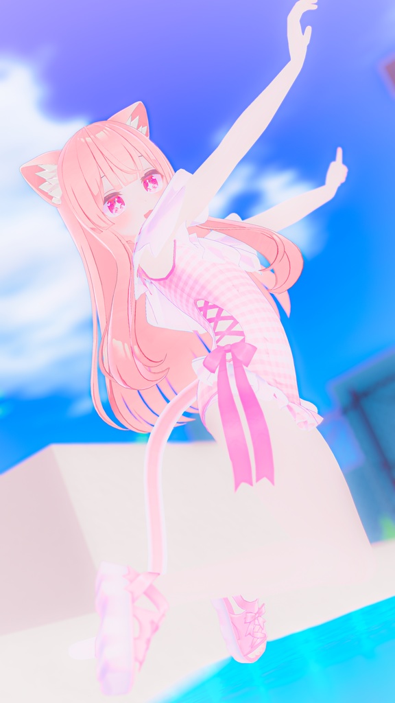 【47アバター対応】フリルワンピース水着