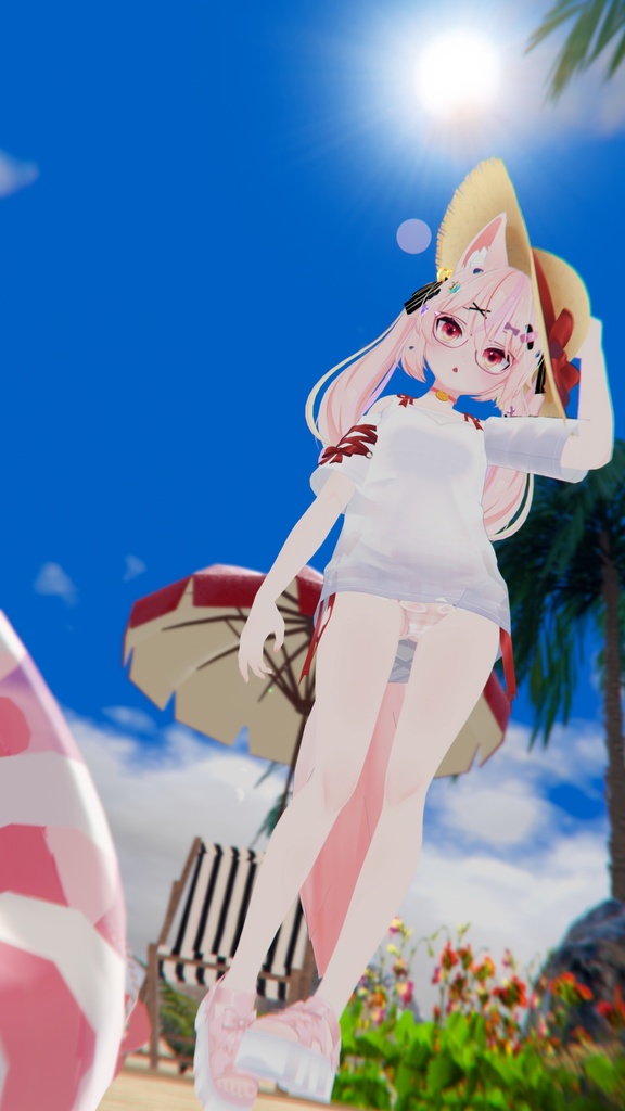 【47アバター対応】フリルワンピース水着