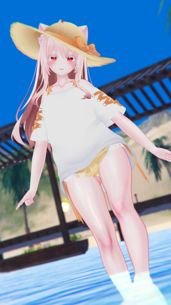 【47アバター対応】フリルワンピース水着