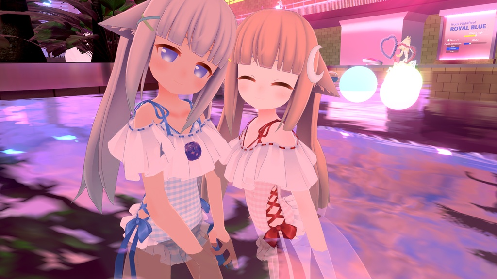 【47アバター対応】フリルワンピース水着