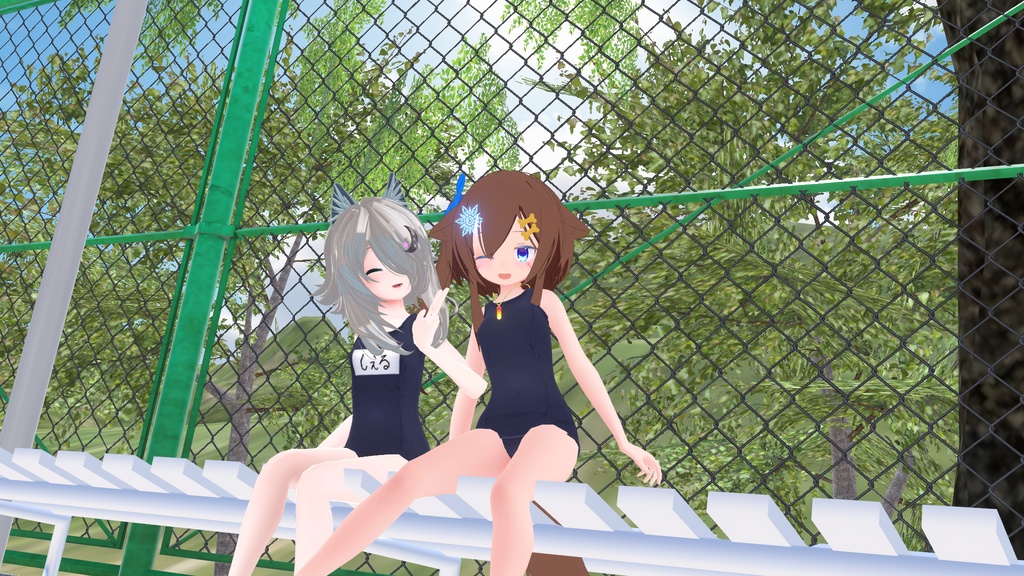 【59アバター対応】Re:旧型スクール水着