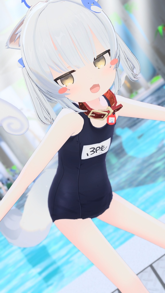 【59アバター対応】Re:旧型スクール水着