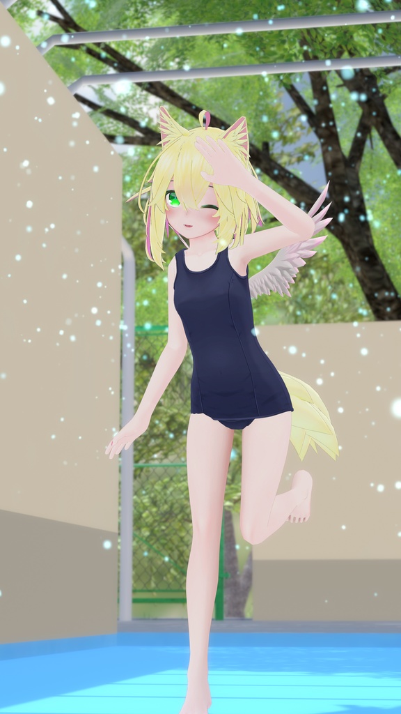 【59アバター対応】Re:旧型スクール水着