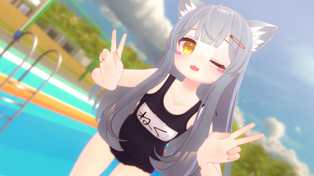 【59アバター対応】Re:旧型スクール水着