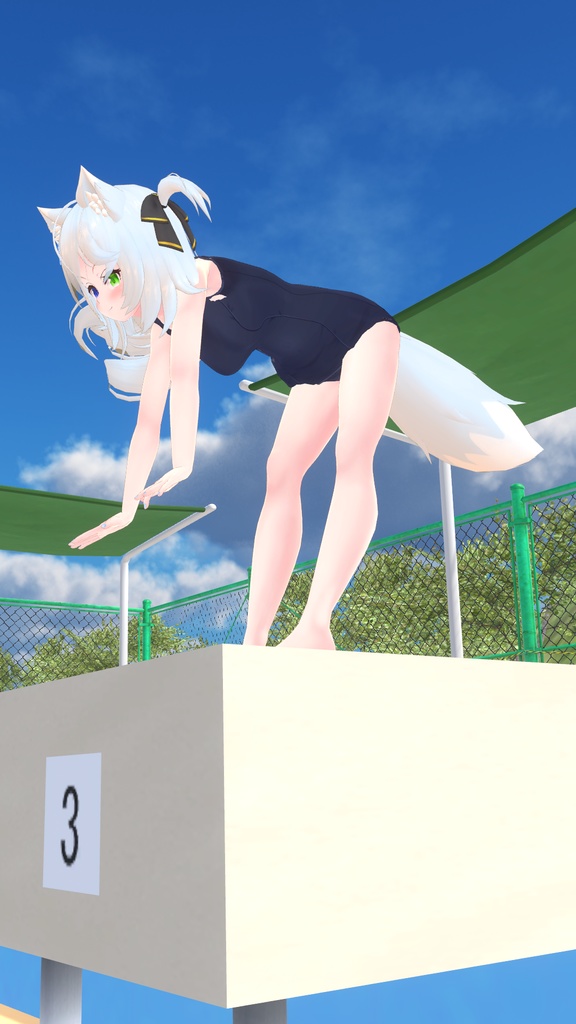 【59アバター対応】Re:旧型スクール水着