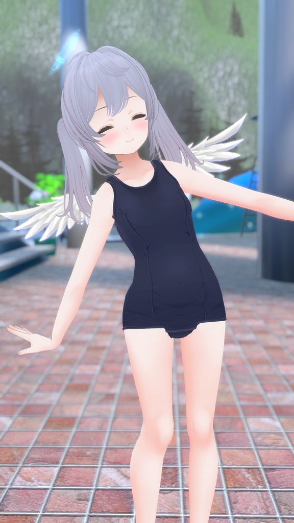 【59アバター対応】Re:旧型スクール水着