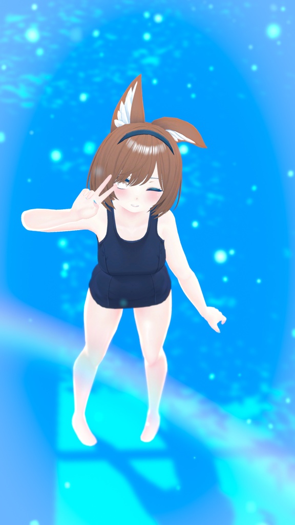 【59アバター対応】Re:旧型スクール水着