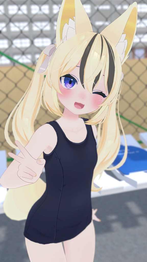 【59アバター対応】Re:旧型スクール水着