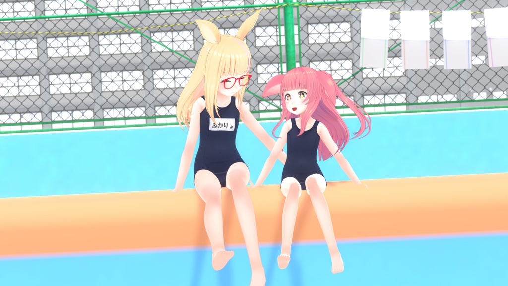 【59アバター対応】Re:旧型スクール水着