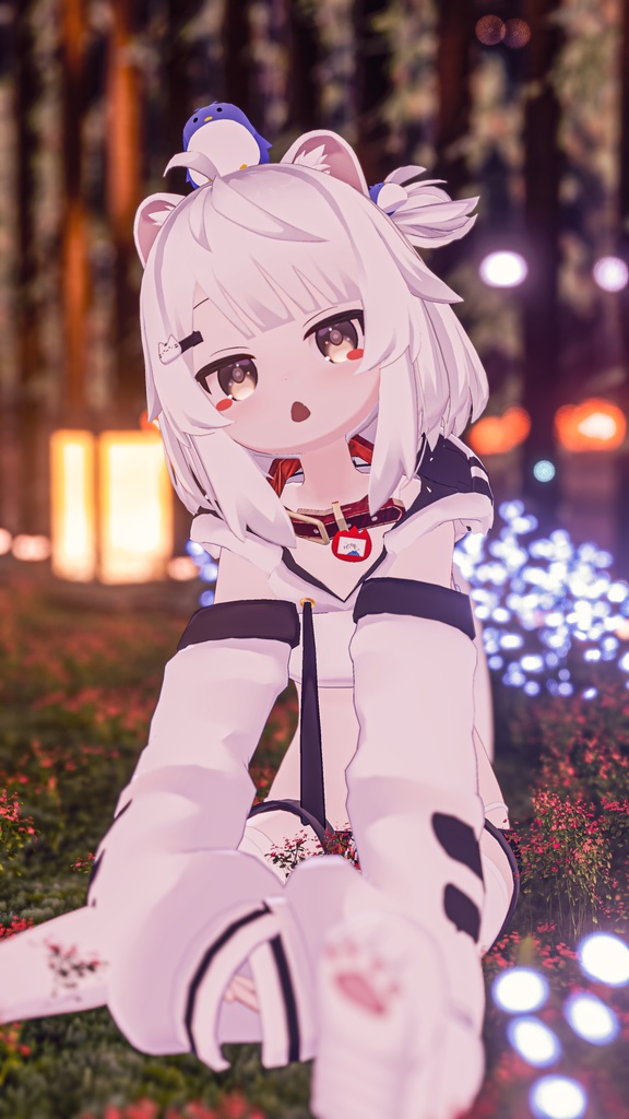 【オリジナル3Dモデル】とらのこ「ちとちゃん」