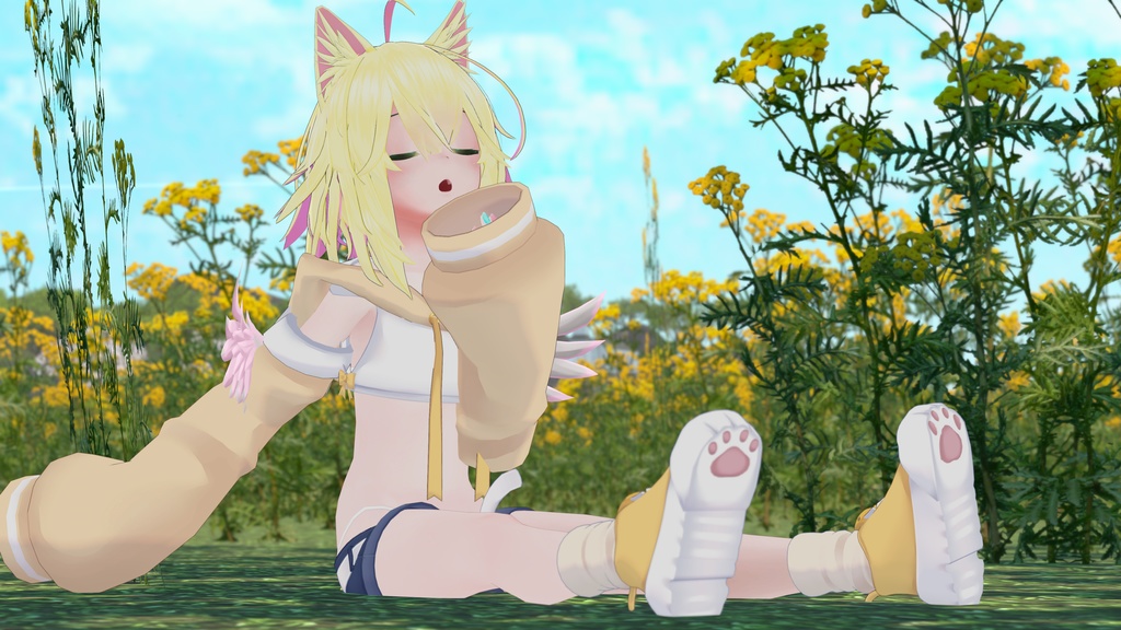 【44アバター対応】ちとちゃんとらこーで【PB対応】