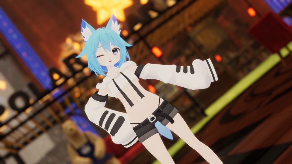 【44アバター対応】ちとちゃんとらこーで【PB対応】