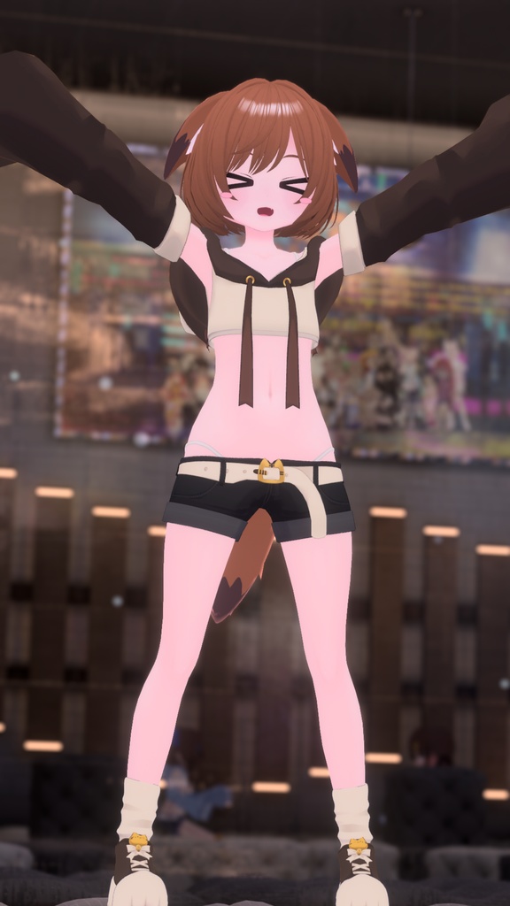 【44アバター対応】ちとちゃんとらこーで【PB対応】