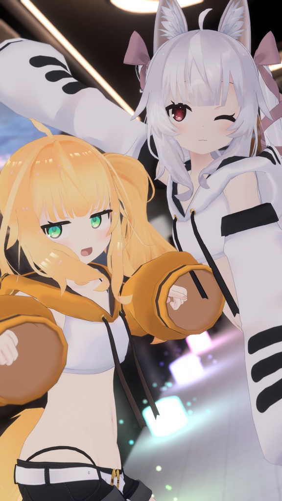 【44アバター対応】ちとちゃんとらこーで【PB対応】