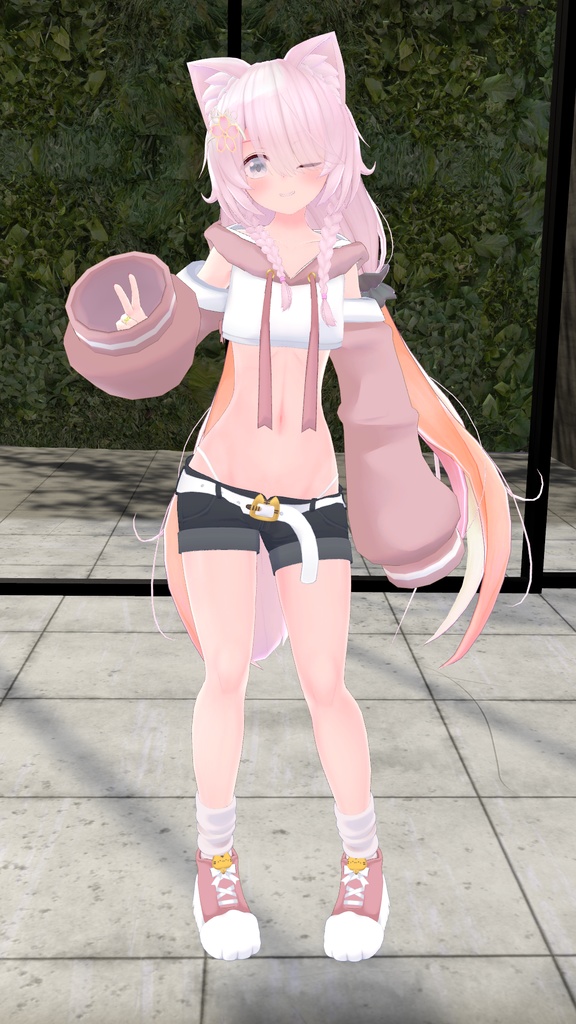 【44アバター対応】ちとちゃんとらこーで【PB対応】