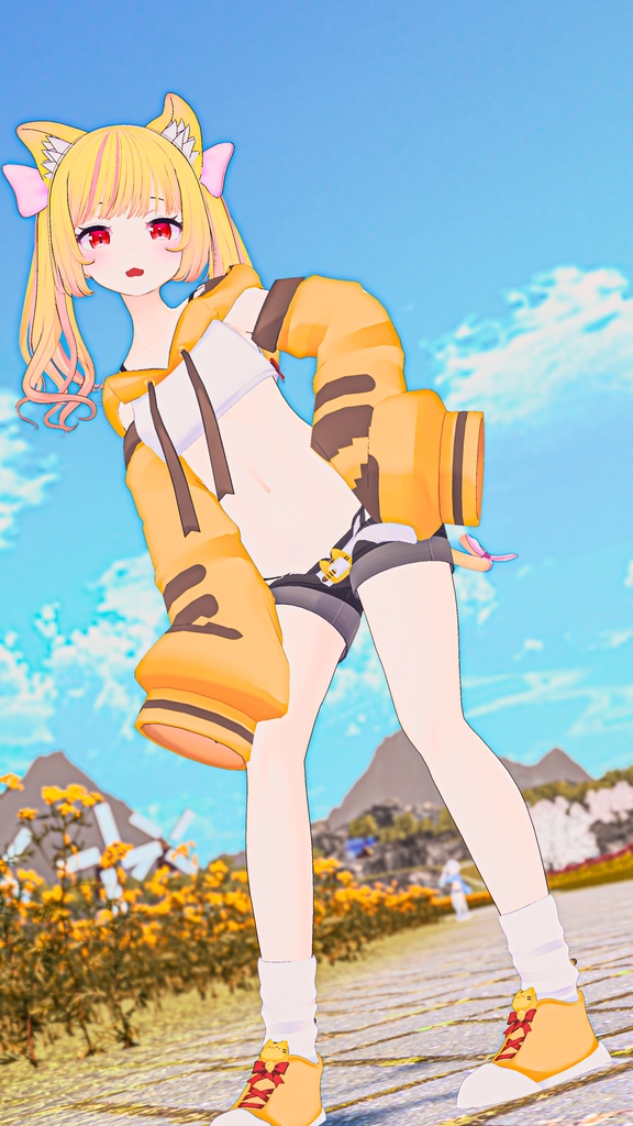 【44アバター対応】ちとちゃんとらこーで【PB対応】