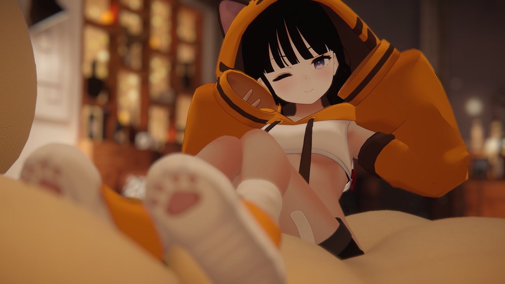 【44アバター対応】ちとちゃんとらこーで【PB対応】