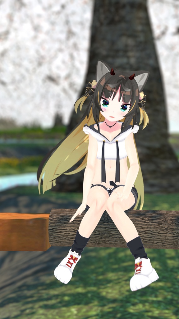 【44アバター対応】ちとちゃんとらこーで【PB対応】