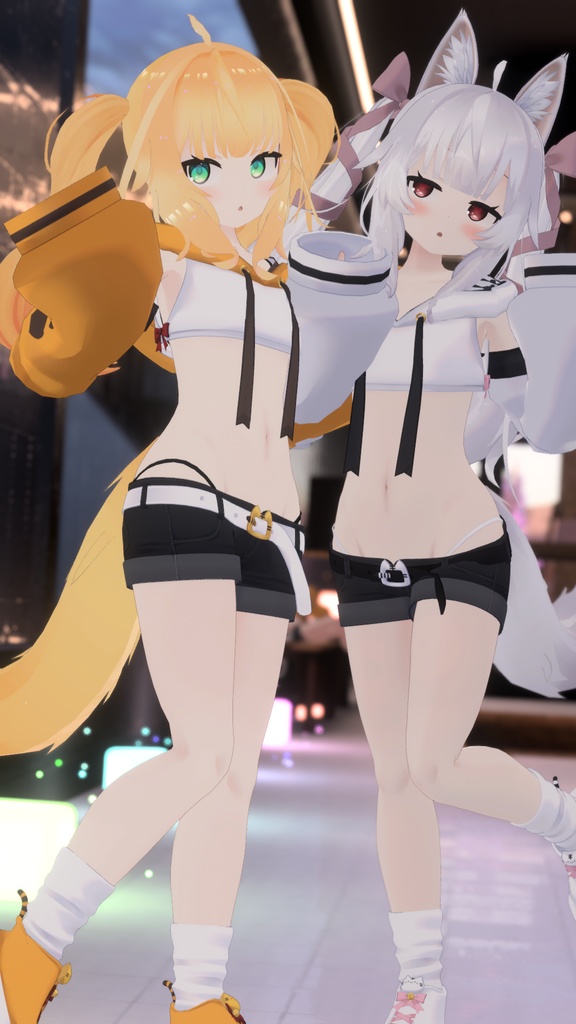 【44アバター対応】ちとちゃんとらこーで【PB対応】