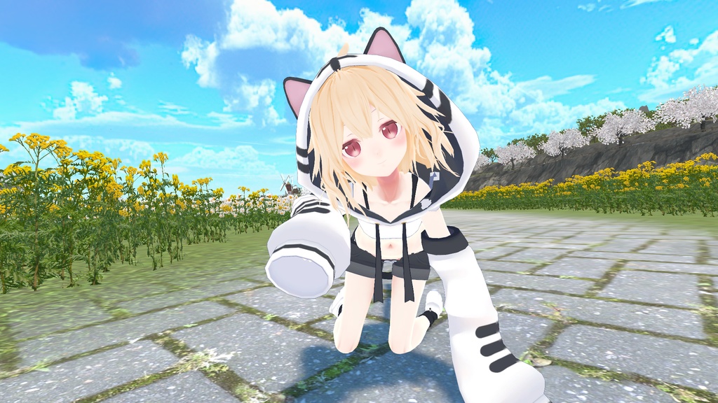 【44アバター対応】ちとちゃんとらこーで【PB対応】