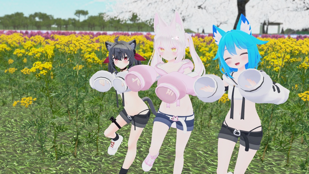 【44アバター対応】ちとちゃんとらこーで【PB対応】