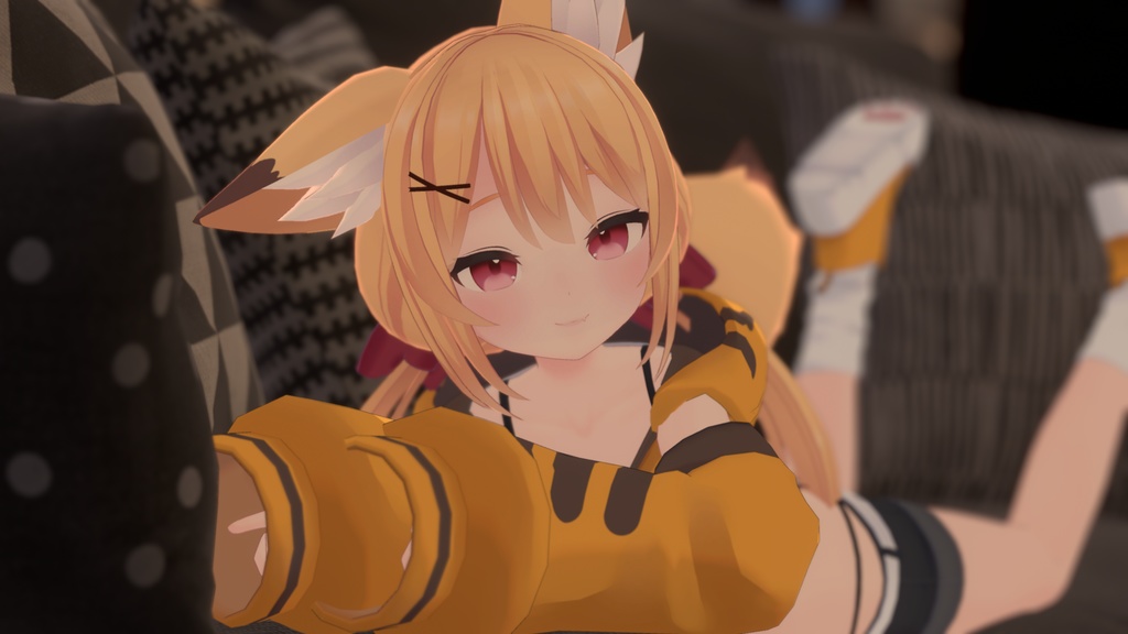 【44アバター対応】ちとちゃんとらこーで【PB対応】