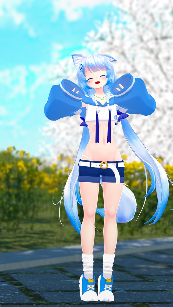 【44アバター対応】ちとちゃんとらこーで【PB対応】