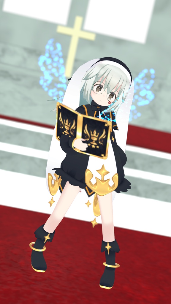 【40アバター対応】ハルモニアシスター【PB対応】